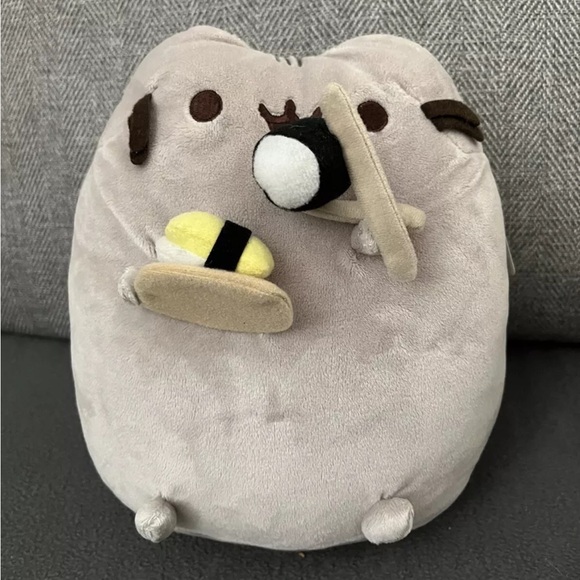 GUND Pusheen Sushi Snackable Stuffed Toy Plush 4058938 New with Tags - Picture 1 of 4